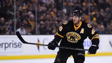 Mar 5, 2016; Boston, MA, USA; Boston Bruins center David Krejci (46) on the power play during the third period against the Washington Capitals at TD Garden. Mandatory Credit: Bob DeChiara-USA TODAY Sports