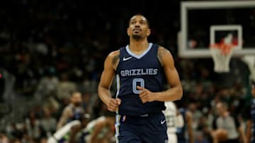 MILWAUKEE, WISCONSIN - JANUARY 19: De'Anthony Melton #0 of the Memphis Grizzlies runs down court during the second half of the game against the Milwaukee Bucks at Fiserv Forum on January 19, 2022 in Milwaukee, Wisconsin. Bucks defeated the Grizzlies 126-114. NOTE TO USER: User expressly acknowledges and agrees that, by downloading and or using this photograph, User is consenting to the terms and conditions of the Getty Images License Agreement. (Photo by John Fisher/Getty Images)