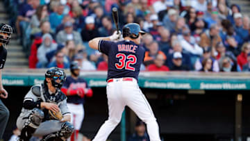 CLEVELAND, OH - OCTOBER 01: Jay Bruce