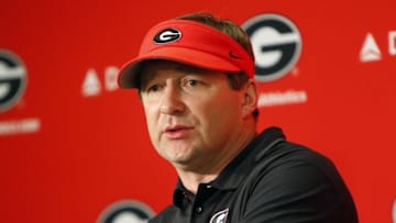 Apr 16, 2016; Athens, GA, USA; Georgia Bulldogs head coach Kirby Smart Mandatory Credit: Brett Davis-USA TODAY Sports