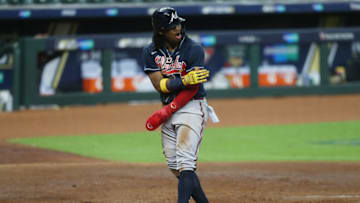 Atlanta Braves outfielder Ronald Acuña Mandatory Credit: Thomas Shea-USA TODAY Sports
