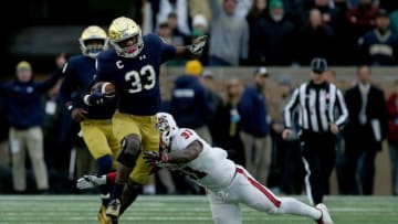 SOUTH BEND, IN - OCTOBER 28: Jarius Morehead