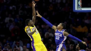 PHILADELPHIA, PA - DECEMBER 7: Julius Randle (Photo by Rob Carr/Getty Images)