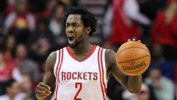 Dec 12, 2015; Houston, TX, USA; Houston Rockets guard Patrick Beverley (2) brings the ball up the court during a game against the Los Angeles Lakers at Toyota Center. Mandatory Credit: Troy Taormina-USA TODAY Sports
