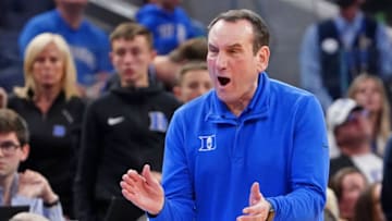 Duke basketball head coach Krzyzewski (Kyle Terada-USA TODAY Sports)