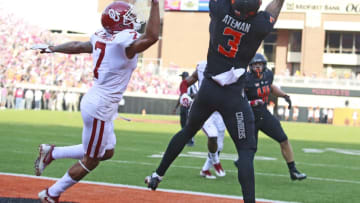 STILLWATER, OK - NOVEMBER 04: Wide receiver Marcell Ateman