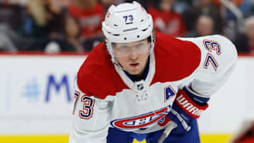Nov 13, 2021; Detroit, Michigan, USA; Montreal Canadiens Tyler Toffoli. Mandatory Credit: Rick Osentoski-USA TODAY Sports