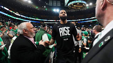 Marcus Morris, Boston Celtics, New York Knicks (Photo by Adam Glanzman/Getty Images)