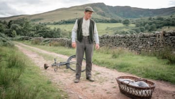 The story of Brendan begins when Patrick (Andrew Macklin) finds a baby. But how does it connect to the story?Photo Credit: Ben Blackall/BBC Studios/BBC America