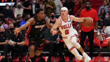 Alex Caruso, Chicago Bulls Mandatory Credit: Jasen Vinlove-USA TODAY Sports