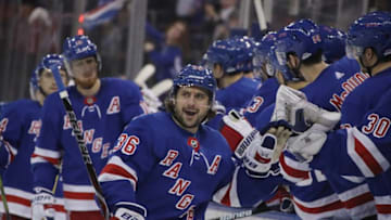 Mats Zuccarello, New York Rangers. (Photo by Bruce Bennett/Getty Images)