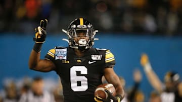 Iowa's Ihmir Smith-Marsette (Mandatory Credit:: USA TODAY Sports image pool)