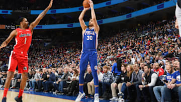 Philadelphia 76ers, Furkan Korkmaz (Photo by Jesse D. Garrabrant/NBAE via Getty Images)