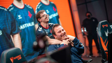 Berlin, Germany - February 18 --- during the 2022 League of Legends European Championship Series Week 6 at the LEC Studio on February 18, 2022 in Berlin Germany (Photo by Michal Konkol/Riot Games)