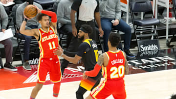 Atlanta Hawks. Mandatory Credit: Russell Isabella-USA TODAY Sports