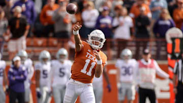 Casey Thompson, Texas Football (Photo by Tim Warner/Getty Images)
