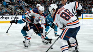 SAN JOSE, CA - FEBRUARY 10: Leon Draisaitl