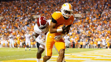 KNOXVILLE, TN - OCTOBER 25: Josh Malone