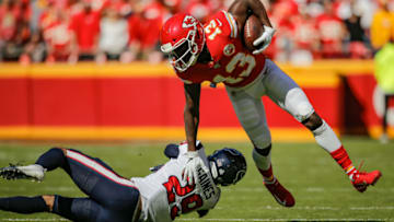 Houston Texans cornerback Phillip Gaines (Photo by David Eulitt/Getty Images)