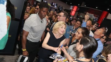 Doctor Who fans have sadly been unable to enjoy the traditional convention experience due to COVID-19. But that hasn't stopped them from enjoying that experience in a new and fresh way...(Photo by Joe Scarnici/Getty Images for BBC America)