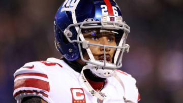 RB Saquon Barkley, New York Giants. (Photo by Tim Nwachukwu/Getty Images)