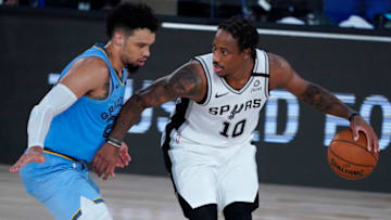 DeMar DeRozan, San Antonio Spurs Mandatory Credit: Ashley Landis/Pool Photo via USA TODAY Sports