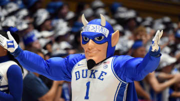 Duke basketball mascot (Rob Kinnan-USA TODAY Sports)