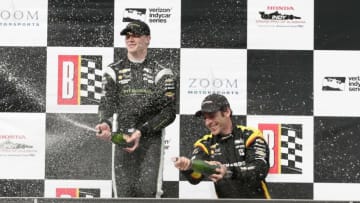 Josef Newgarden and Simon Pagenaud, Team Penske, IndyCar - Mandatory Credit: Marvin Gentry-USA TODAY Sports