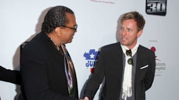 LOS ANGELES, CA - MAY 19: Actors Billy Dee Williams and Ewan McGregor arrive to St. Jude's 30th anniversary screening of 'The Empire Strikes Back' at Arclight Cinema on May 19, 2010 in Los Angeles, California. (Photo by Angela Weiss/Getty Images)