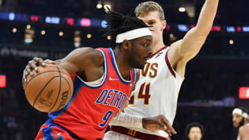 Jerami Grant, Detroit Pistons and Lauri Markkanen, Cleveland Cavaliers. (Photo by Ken Blaze-USA TODAY Sports)