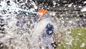 Royals Celebrate - Mandatory Credit: Denny Medley-USA TODAY Sports