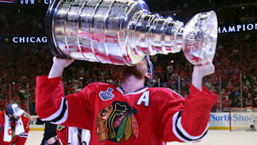 Duncan Keith #2, Chicago Blackhawks, Edmonton Oilers (Photo by Bruce Bennett/Getty Images)