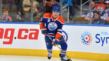 EDMONTON, AB - DECEMBER 4: Dillon Simpson. (Photo by Andy Devlin/NHLI via Getty Images)
