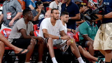 LAS VEGAS, NV - JULY 9: Rudy Gobert (Photo by David Dow/NBAE via Getty Images)