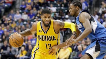 INDIANAPOLIS, IN - MARCH 28: Paul George
