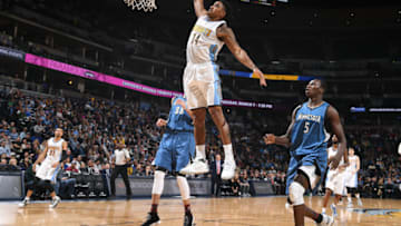 DENVER, CO - FEBRUARY 15: Gary Harris