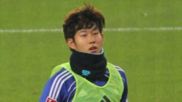 English: Son Heung-Min, South Korean football player for Hamburger SV. // 9 November 2011 // Crofab - [Own work]