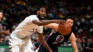 DENVER, CO - MARCH 16: Denver Nuggets guard Will Barton (5) goes after a loose ball infant of LA Clippers guard Austin Rivers (25) during the second quarter on March 16, 2017 in Denver, Colorado at Pepsi Center. (Photo by John Leyba/The Denver Post via Getty Images)