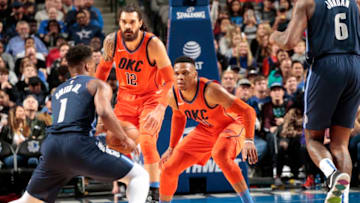 Russell Westbrook, OKC Thunder (Photo by Glenn James/NBAE via Getty Images)