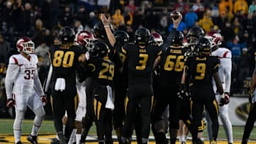 Mizzou football (Photo by Ed Zurga/Getty Images)