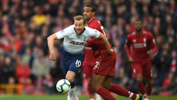 Harry Kane, Joel Matip, Liverpool. (Photo by Shaun Botterill/Getty Images)