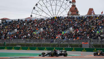 Lewis Hamilton, Mercedes, Formula 1 (Photo by ALEXANDER NEMENOV/AFP via Getty Images)