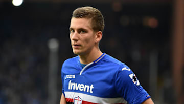 GENOA, ITALY - DECEMBER 26: Dennis Praet of Sampdoria looks on during the Serie A match between UC Sampdoria and Chievo Verona at Stadio Luigi Ferraris on December 26, 2018 in Genoa, Italy. (Photo by Paolo Rattini/Getty Images)