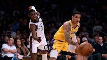 Los Angeles Lakers (Photo by Harry How/Getty Images) NOTE TO USER: User expressly acknowledges and agrees that, by downloading and or using this photograph, User is consenting to the terms and conditions of the Getty Images License Agreement.
