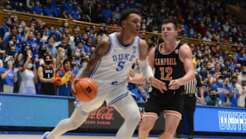 Duke basketball forward Paolo Banchero (Rob Kinnan-USA TODAY Sports)