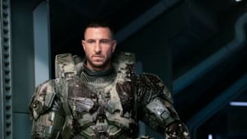 Pablo Schreiber as Master Chief in Halo episode 6, season 1, Streaming on Paramount+. Photo credit: Adrienn Szabo/Paramount+