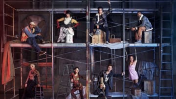 RENT: Top L-R to Bottom L-R: Brandon Victor Dixon as Tom Collins, Valentina as Angel Dumont Schunard, Jordan Fisher as Mark Cohen, Mario as Benjamin Coffin III, Kiersey Clemons as Joanne Jefferson, Vanessa Hudgens as Maureen Johnson, Brennin Hunt as Roger Davis and Tinashe as Mimi Marquez in RENT airing Sunday, Jan. 27 (8:00-11:00 PM ET LIVE/PT TAPE-DELAYED) on FOX. ©2019 Fox Broadcasting Co. CR: Pamela Littky/FOX