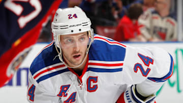 Ryan Callahan #24 of the New York Rangers . (Photo by Joel Auerbach/Getty Images)