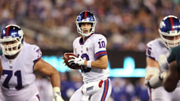 Eli Manning. New York Giants (Photo by Elsa/Getty Images)