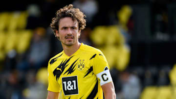 Thomas Delaney has had his say on his Borussia Dortmund future (Photo by Alex Gottschalk/DeFodi Images via Getty Images)